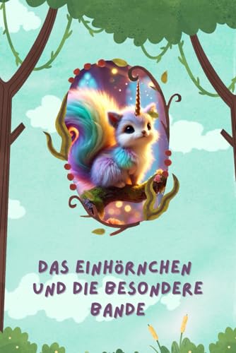 Das Einhörnchen und die besondere Bande: Kinderbuch zum Vorlesen, Selberlesen und Ausmalen von Independently published