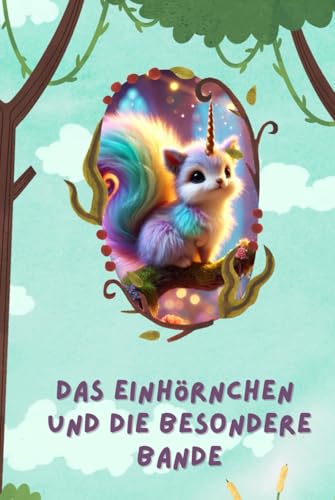 Das Einhörnchen und die besondere Bande: Kinderbuch zum Vorlesen, Selberlesen und Ausmalen von Independently published
