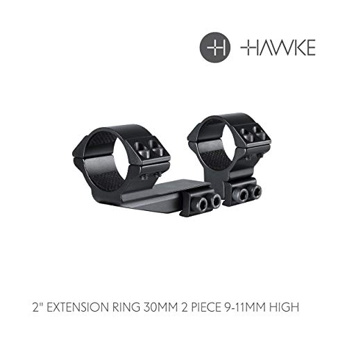 EXTENSION RING MOUNTS 22123 9-11mm, 30mm Diameter, 2 Inch Extension