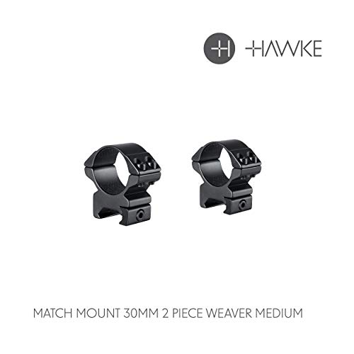 MATCH RING MOUNTS 22116 Weaver, 30mm Diameter, Medium MATCH RING MOUNTS 22116 Weaver, 30mm Diameter, Medium