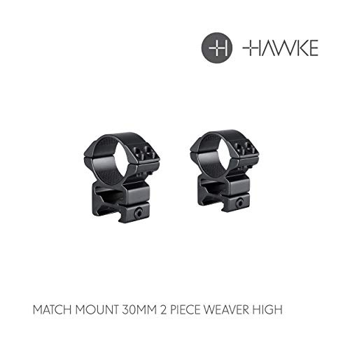 MATCH RING MOUNTS 22117 Weaver, 30mm Diameter, High MATCH RING MOUNTS 22117 Weaver, 30mm Diameter, High
