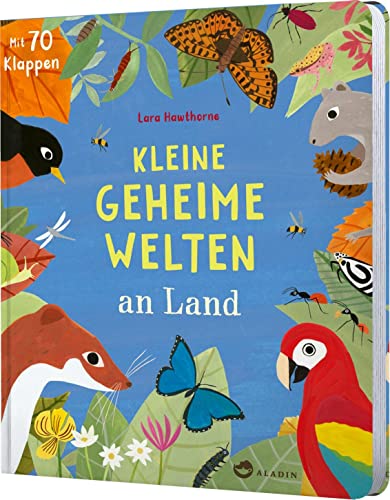 Kleine geheime Welten an Land: Mit über 70 Klappen für junge Natur-Forscher*innen