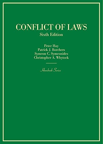 Conflict of Laws (Hornbook Series)
