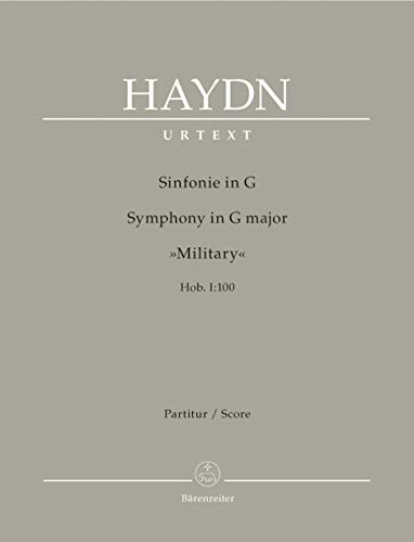 Sinfonie G-Dur Hob. I.100 Imilitary/I.Partitur, Urtextausgabe