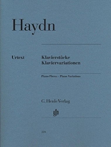 Klavierstuecke · Klaviervariationen. Klavier: Besetzung: Klavier zu zwei Händen (G. Henle Urtext-Ausgabe) von HENLE VERLAG