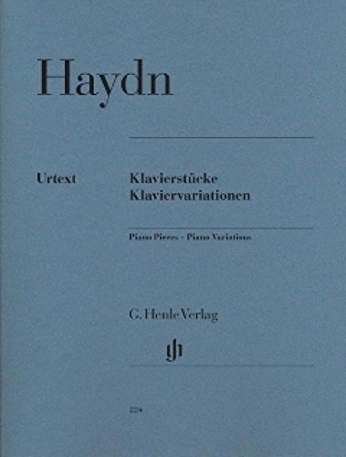 Klavierstuecke · Klaviervariationen. Klavier: Besetzung: Klavier zu zwei Händen (G. Henle Urtext-Ausgabe)