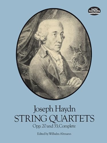 Joseph Haydn String Quartets Op 20 And 33 Complete (Full Score) (Dover Chamber Music Scores)