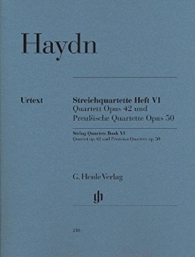 Streichquartette Heft VI op. 42 und 50: Besetzung: Streichquartette (G. Henle Urtext-Ausgabe)