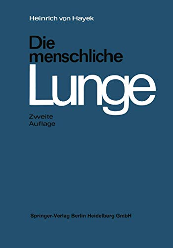 Die menschliche Lunge Die menschliche Lunge von Springer