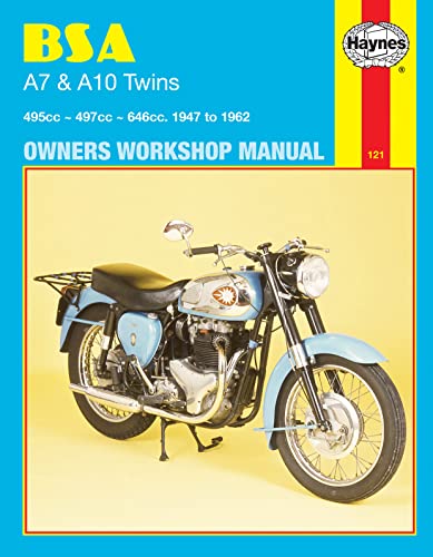 BSA A7 and A10 Twins Owners Workshop Manual, No. 121: '47-'62 (Haynes Manuals)