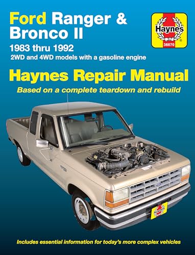 Ford Ranger and Bronco II 1983 thru 1992 (Haynes Manuals)