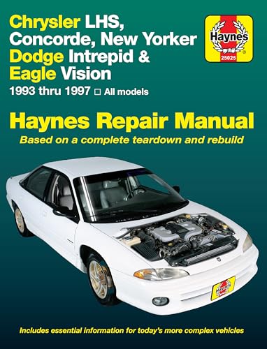 Haynes Chrysler LHS,Concorde,New Yorker-Dodge Intrepid and Eagle Vision 1993-97 (Haynes Manuals)