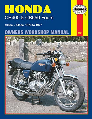 Honda CB400 and CB 550 Fours Owners Workshop Manual, No. M262: '73 Thru '77 (Haynes Manuals) von Haynes