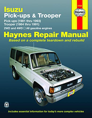 Isuzu Pickups & Trooper: 1981-1993 (Haynes Manuals)