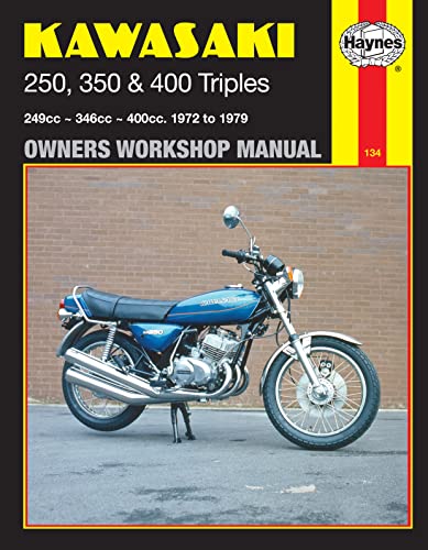 Kawasaki 250, 350 and 400 Triples Owners Workshop Manual: '72-'79 (Haynes Manuals)