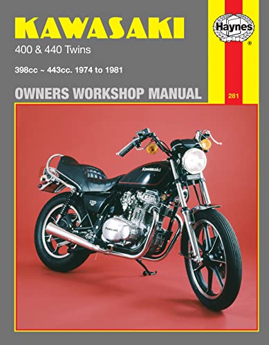 Kawasaki KZ400 and 440 Twins Owners Workshop Manual, No. 281: '74-'81 (Haynes Manuals)