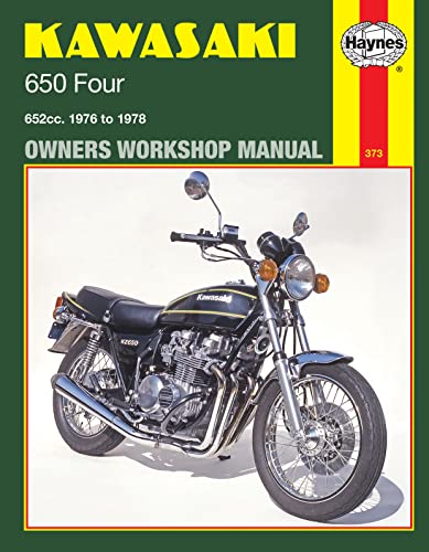 Kawasaki KZ650 Four Owners Workshop Manual, No. M373: '76-'78 (Haynes Manuals)