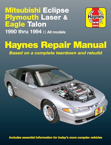 Mitsubishi Eclipse and Eagle, 1990-1994: All Models 1990 Through 1994 (Haynes Manuals) von Haynes