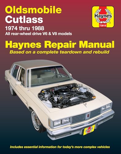 Oldsmobile Cutlass, 1974-1988 (Haynes Manuals)