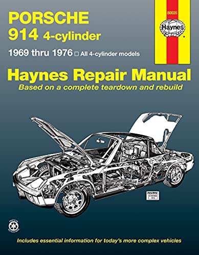 Porsche 914 (4-cyl.), 1969-1976 (Haynes Manuals)