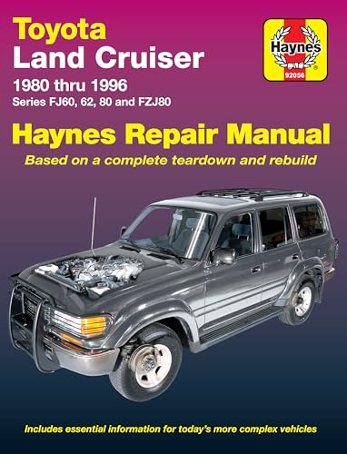 Toyota Landcruiser Series FJ60, 62, 80 and FZJ80, 1980-1996 (Haynes Manuals) von Cengage Learning