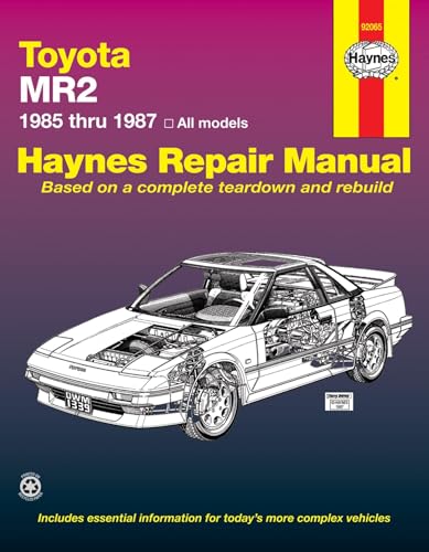 Toyota MR2, 1985-1987: All Models: 1985 Thru 1987 (Haynes Manuals)