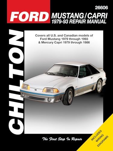 Ford Mustang 79-93 & Mercury Capri 79-86 (Chilton) (Hayne's Automotive Repair Manual)