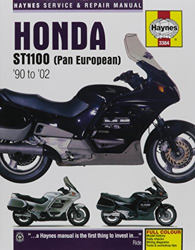 Honda ST1100 Pan European V-Fours (90 - 02) Haynes Repair Manual (Haynes Service & Repair Manual)