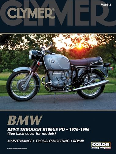 BMW Airhead R50/5 through R100GS PD (1970-1996) Service Repair Manual (CLYMER MOTORCYCLE REPAIR)