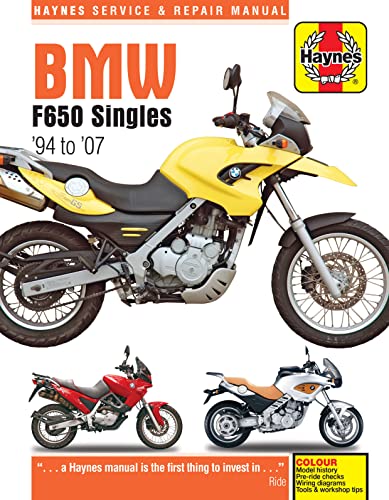 BMW F650 Singles (94 - 07) Haynes Repair Manual (Haynes Powersport) von Haynes