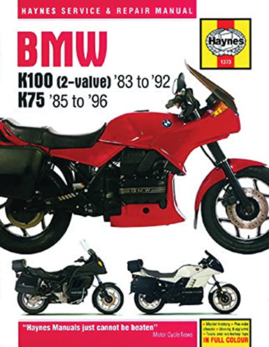 BMW K100 & 75 (Haynes Service & Repair Manual, Band 1373)