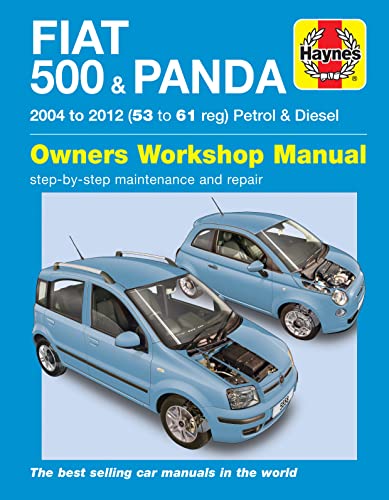 Fiat 500 & Panda (04 - 12) Haynes Repair Manual von Haynes