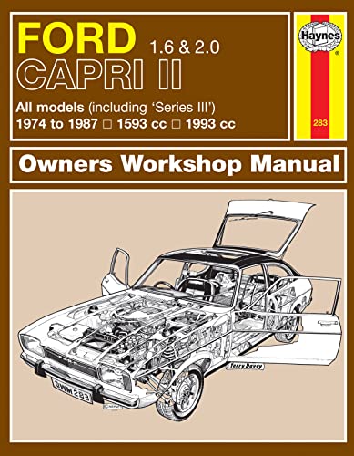 Ford Capri II (and III) 1.6 & 2.0 (74 - 87) Haynes Repair Manual