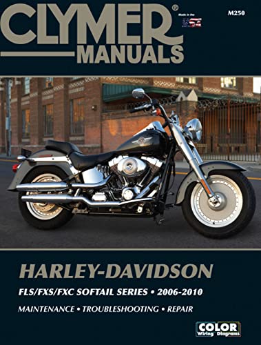 Harley-Davidson Softail FLS/FXS/FXC (2006-2010) Service Repair Manual: 2006-2010 (Clymer Manuals)
