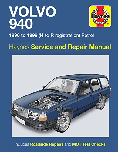 Volvo 940 Petrol (90 - 98) Haynes Repair Manual