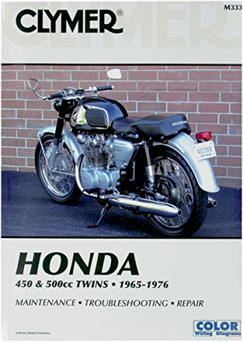 Honda CB/CL450 & CB500T Motorcycle (1965-1976) Service Repair Manual von Haynes