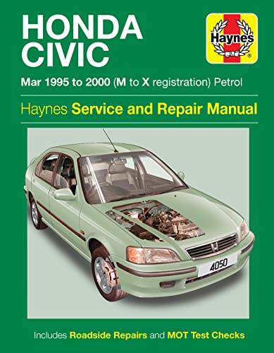 Honda Civic Service And Repair Manual: 95-00