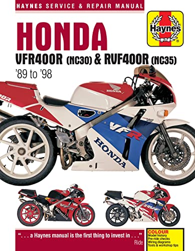 Honda VFR400 (NC30) & RVF400 (NC35) V-Fours (89 - 98) Haynes Repair Manual