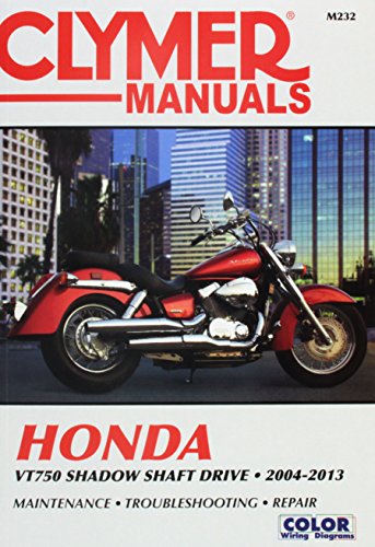 Honda VT750 Shadow Shaft Drive Motorcycle (2004-2013) Service Repair Manual: 2004-13 (Clymer Powersport)