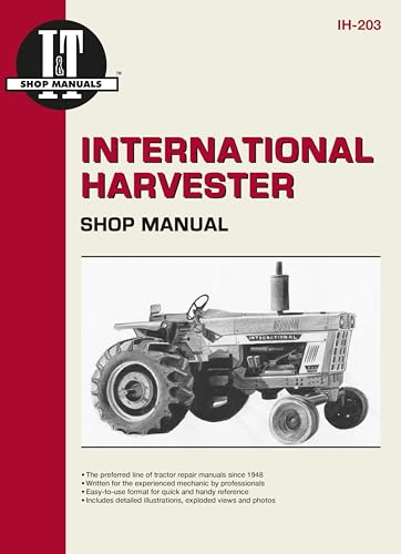 International Harvester (Farmall) Gasoline Model 454-686, 70-80 Hydro & Diesel Model 454-1086 Tractor Service Repair Manual (Ih-203)