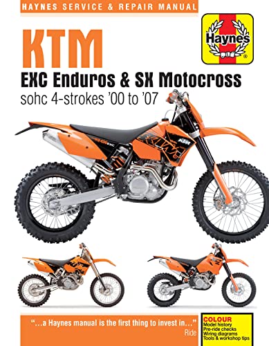 KTM EXC Enduros & SX Motocross sohc 4-strokes (00 - 07) (Haynes Powersport)
