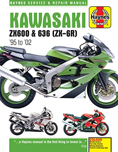 Kawasaki ZX-6R Ninja (95 - 02) (Haynes Service & Repair Manual)