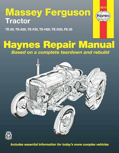 Massey Ferguson Tractor Haynes Repair Manual (AUS)