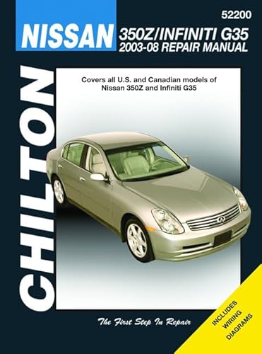 Nissan 350Z & Infiniti (Chilton): 03-08: 45141 (Chilton's Repair Manual) von Cengage Learning
