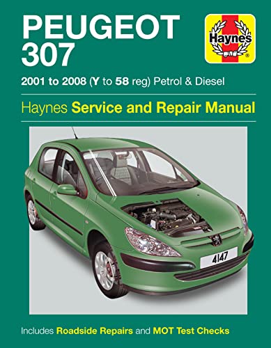 Peugeot 307 (01 - 08) (Y to 58 reg) Petrol & Diesel