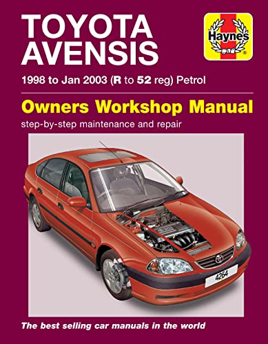 Toyota Avensis Petrol (98 - Jan 03) Haynes Repair Manual