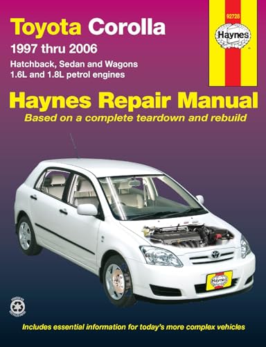 Toyota Corolla: 97-06