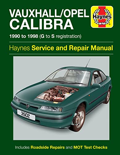 Vauxhall Calibra Service And Repair Manual