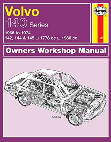 Volvo 142, 144 & 145 (66 - 74) Haynes Repair Manual: 66-74