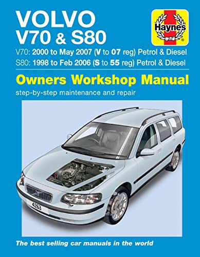 Volvo V70 / S80 Petrol & Diesel (98 - 07) Haynes Repair Manual von Haynes